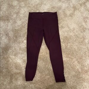 Burgundy Leggings
